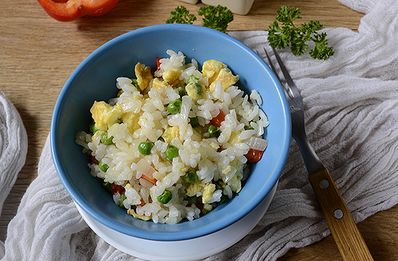 рис с овощами и омлетом рецепт фото 8